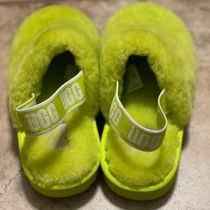 Kids Uggs fluffy clog slipper Kids Size 13